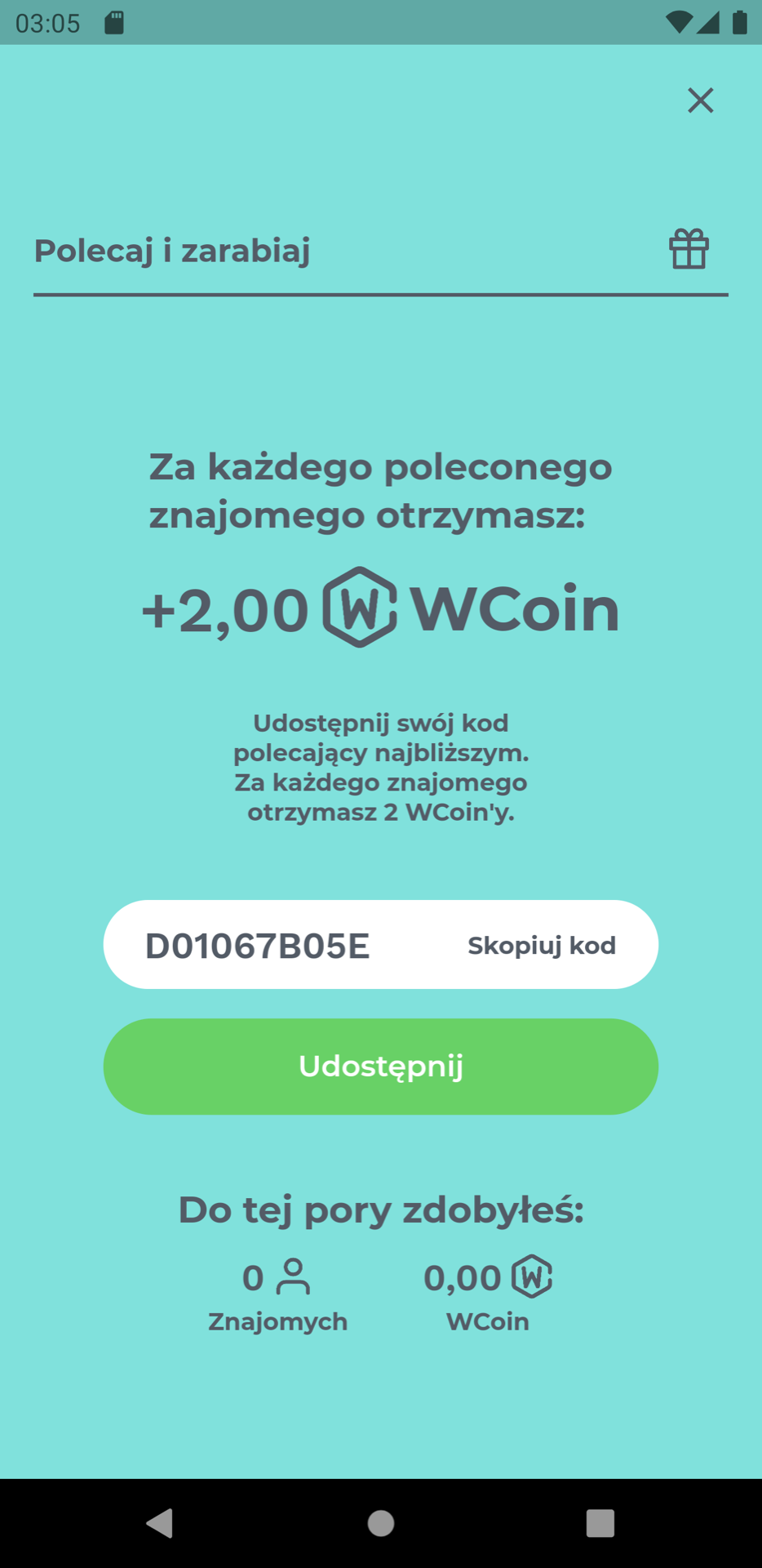 Ekran aplikacji Lodoappka Willisch - 2